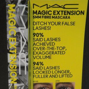 MAC Magic Extension 5MM Fibre Mascara in Extensive Black Color New in Box